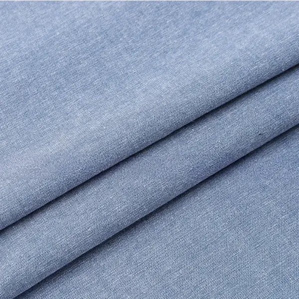 Țesătură de cămașă din bumbac Chambray