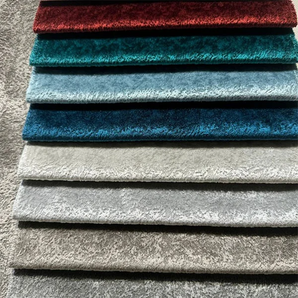 Tesatura de canapea din catifea stralucitoare